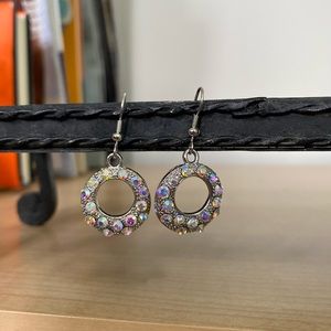 ⭐️ Iridescent Circle Earrings
